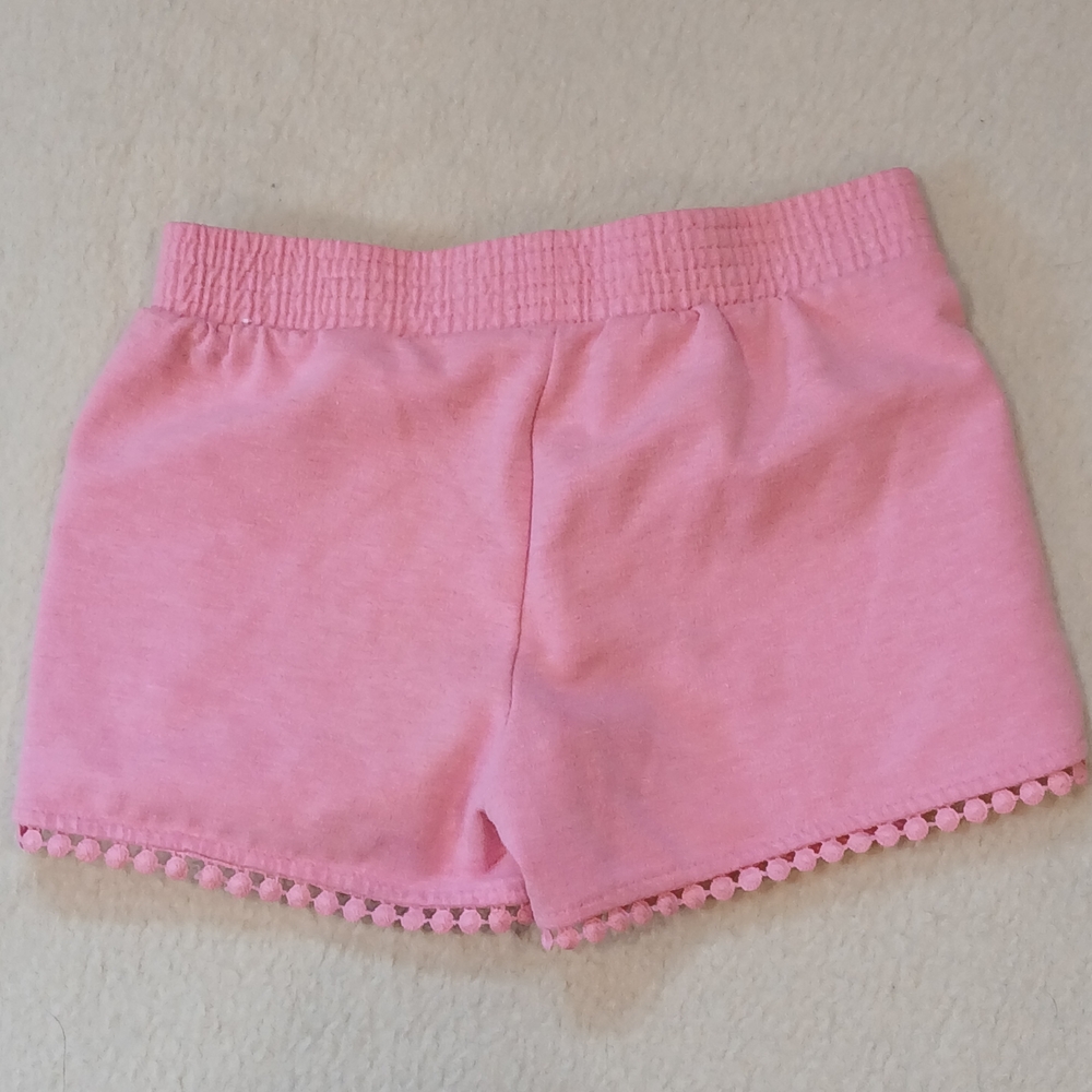 Tommy Bahama Girls' Small (5/6) Pink Pom Trim Girls' Shorts - Picture 5 of 5